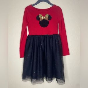 NWOT Girls Disney Sequin Mini Dress